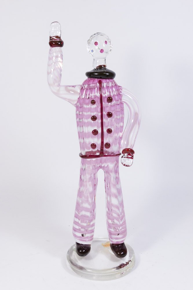 Barovier Glass Figure of a Clown (1 of 6)