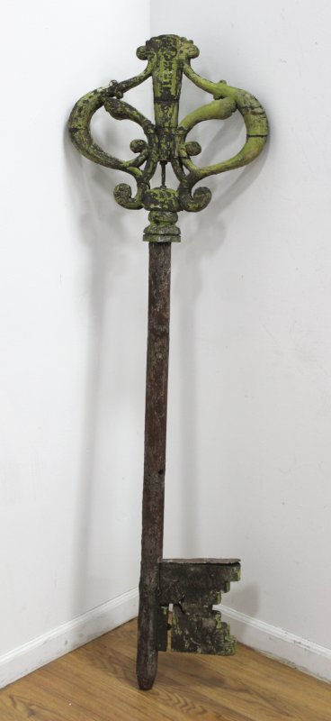 19th Century Continental Painted Wood Trade Sign (1 of 3)