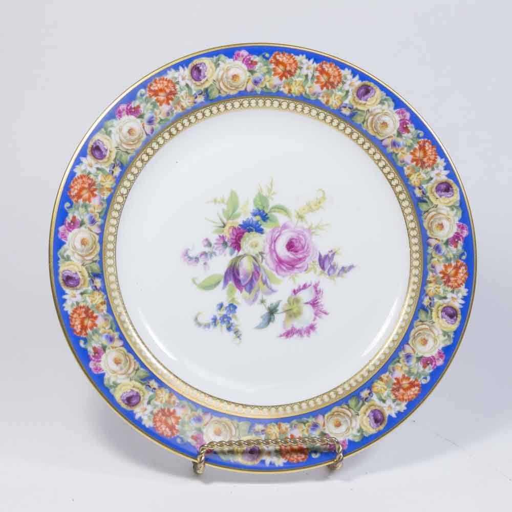 12 Ovington's Bavaria Handpainted Plates (1 of 4)