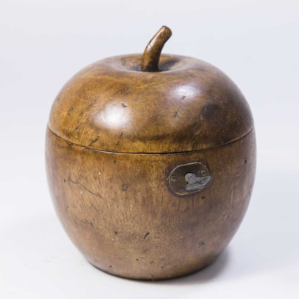 Apple Wood Tea Caddy (1 of 3)