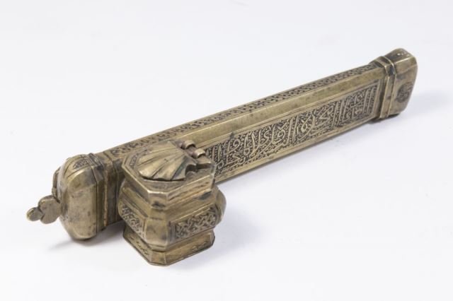 :Middle Eastern Pen Case with Ink Pot (1 of 4)
