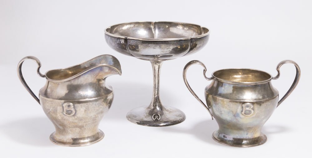 The Kalo Shop 3 Piece Hand Wrought Sterling Silver (1 of 7)