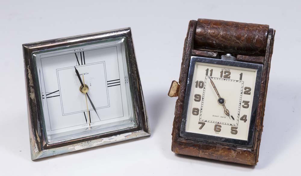 2 Travel Clocks, Tiffany & Co. & LeCoultre (1 of 6)