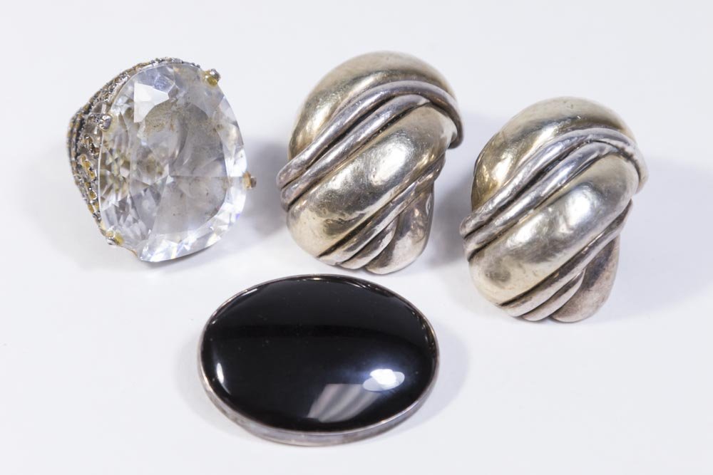 Lot Sterling Silver Jewelry (1 of 6)