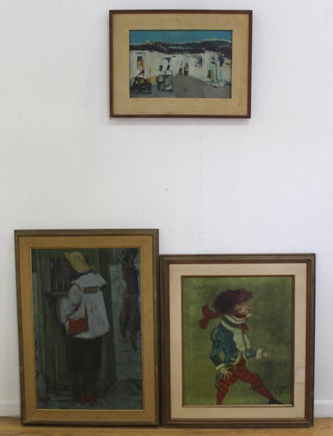 Group Lot 3 Signed Oil Paintings (1 of 7)