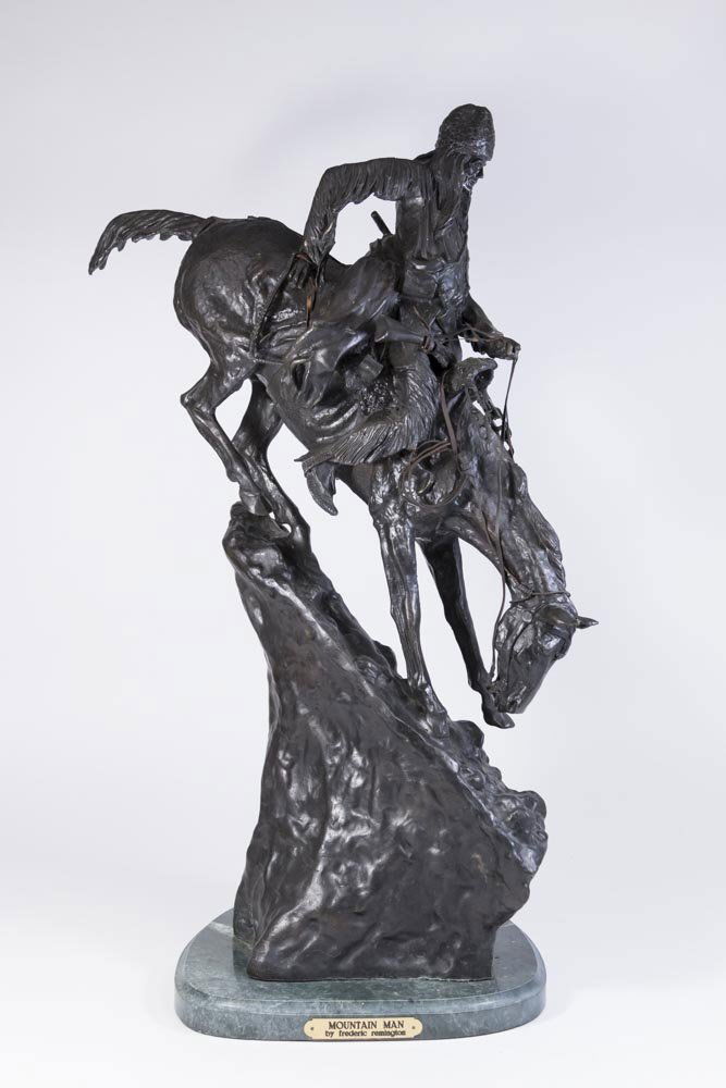 Replica Bronze Sculpture, "Mountain Man" (1 of 7)