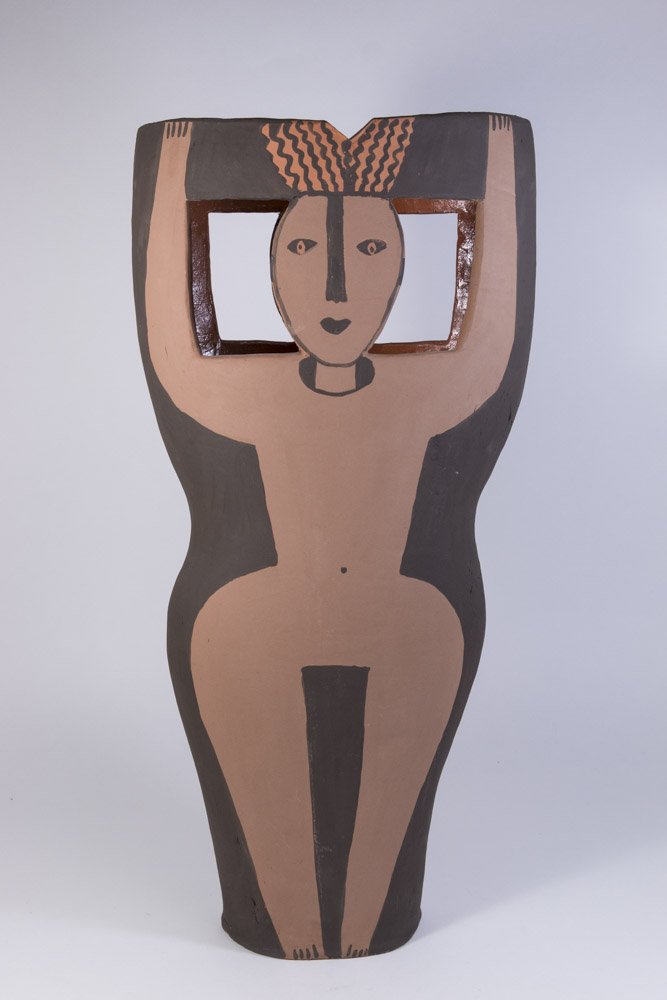 Picasso Style Ceramic Vase (1 of 5)