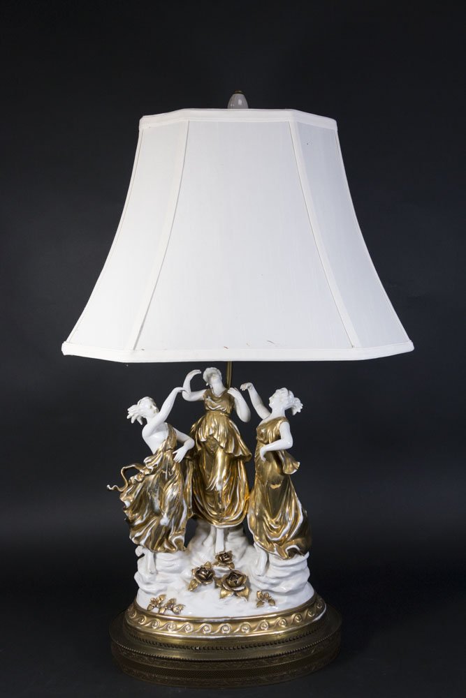 Porcelain Grouping of 3 Graces (1 of 5)