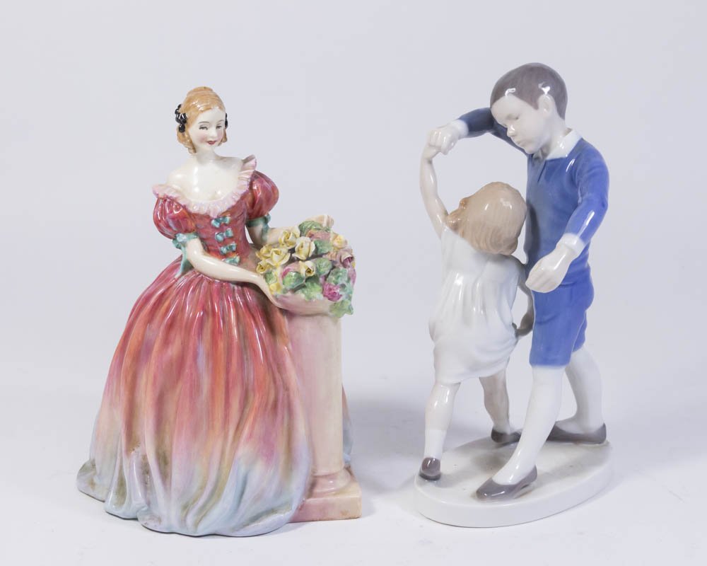 Bing & Grondahl & Royal Doulton Porcelain Figures (1 of 3)