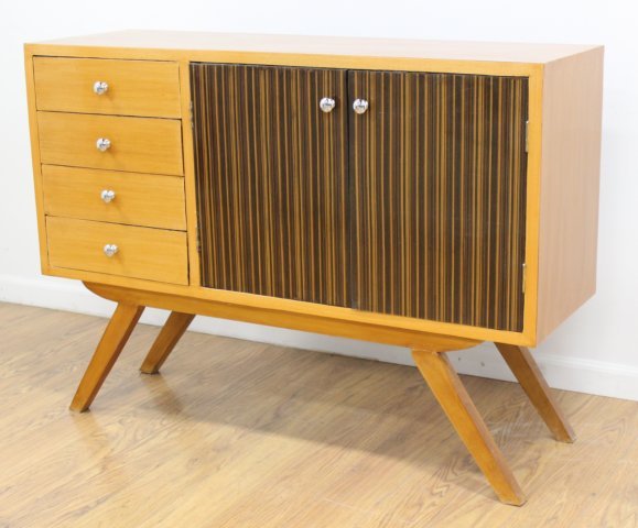 Mid Century Modern T.V. Cabinet (1 of 2)