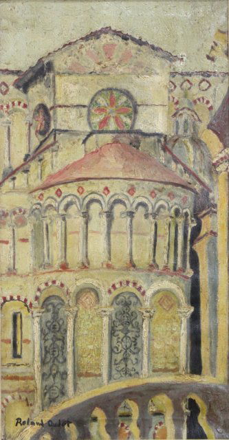 Roland Oudot, Church Facade (1 of 4)