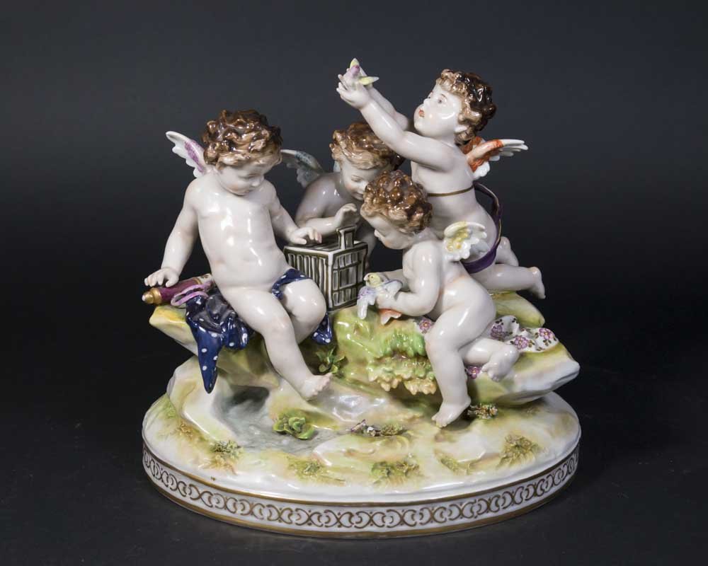 Dresden Porcelain Grouping (1 of 7)