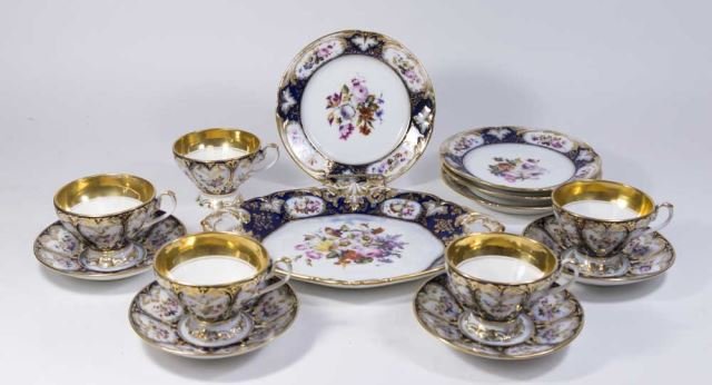 :Possibly Russian Porcelain Partial Set (1 of 5)