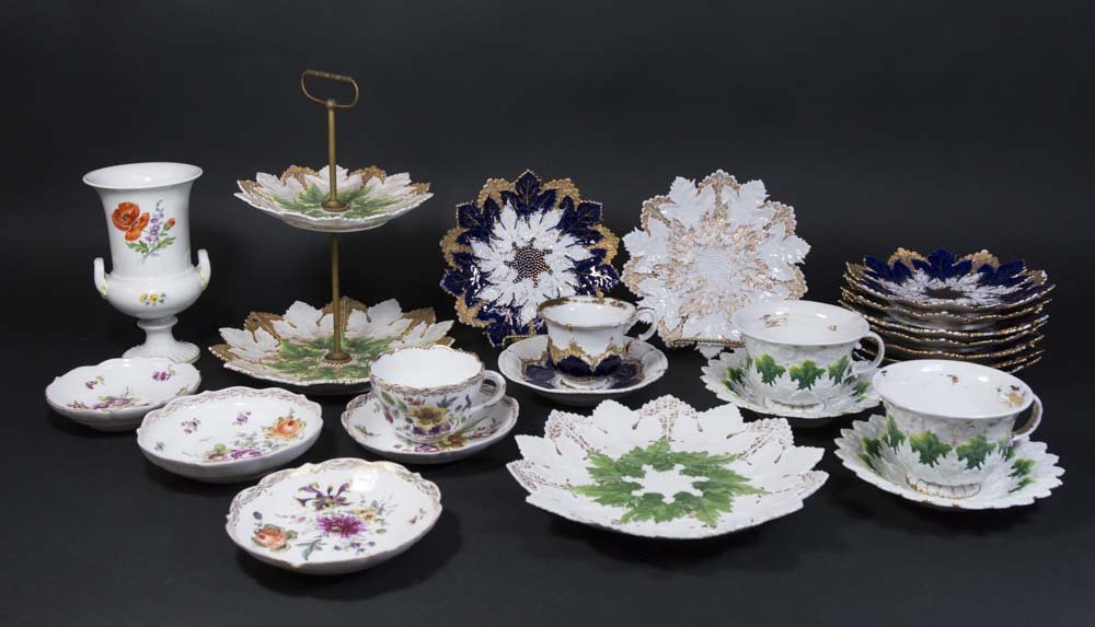 Group Lot Meissen Porcelain (1 of 10)