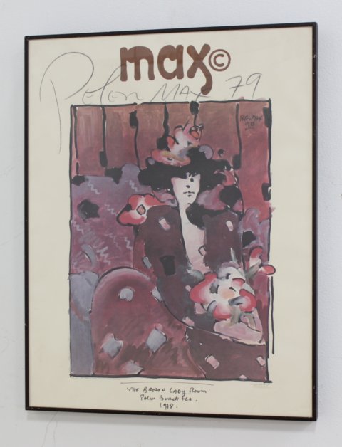 Peter Max, "The Brown Lady Room" (1 of 4)
