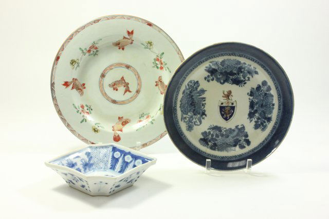 3 Antique Porcelain Pieces (1 of 9)