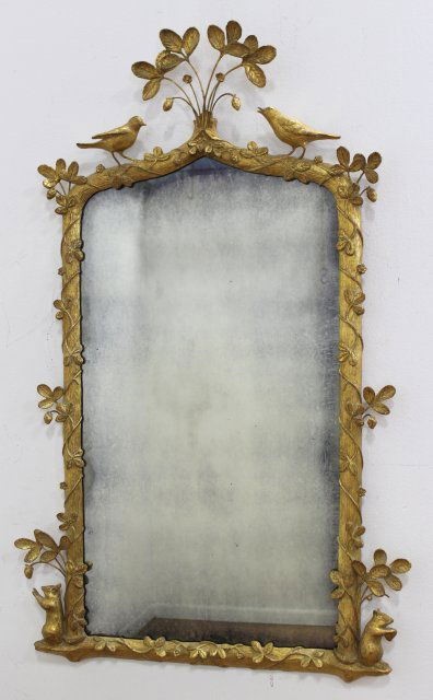 Carved Giltwood & Composition Mirror (1 of 4)