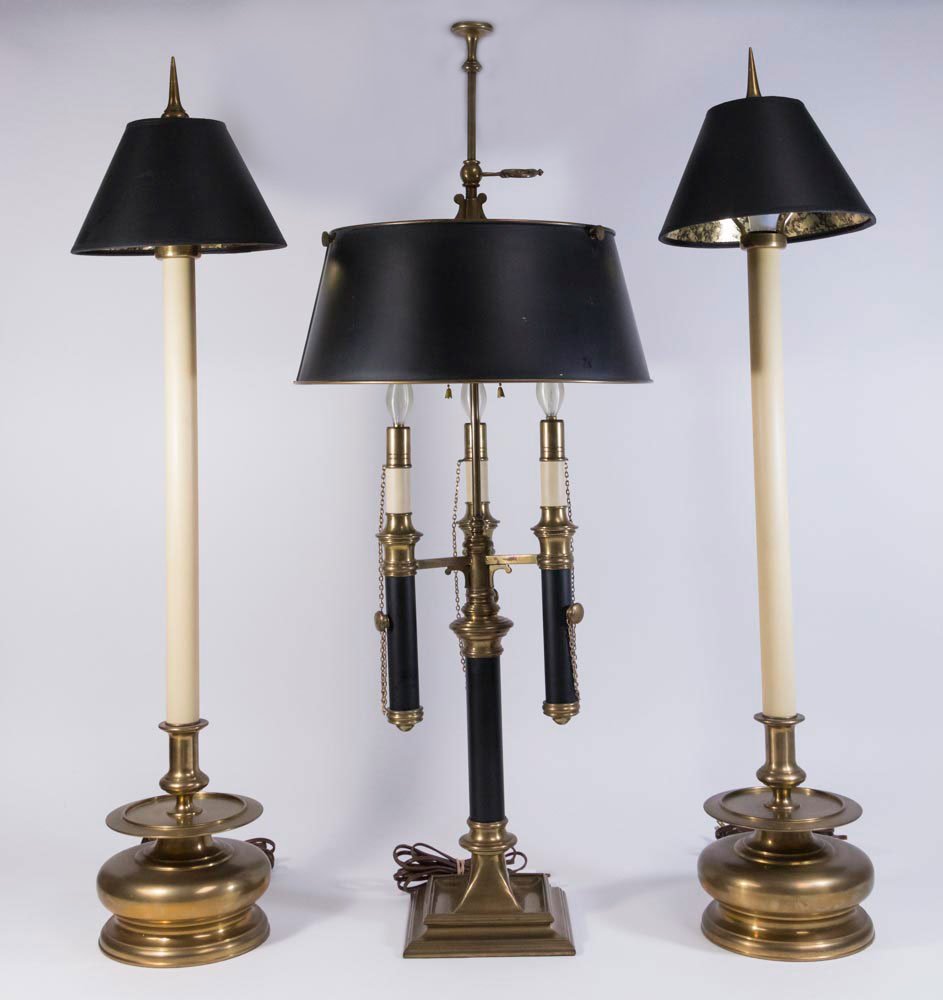 3 Brass Lamps (1 of 5)