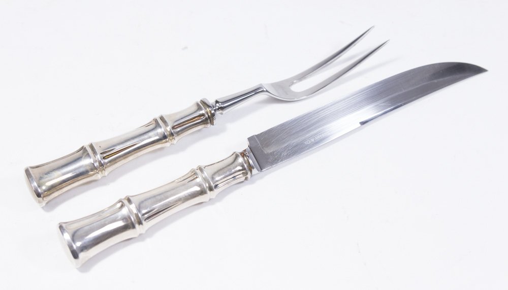 Tiffany & Co. Sterling Silver Carving Set (1 of 2)