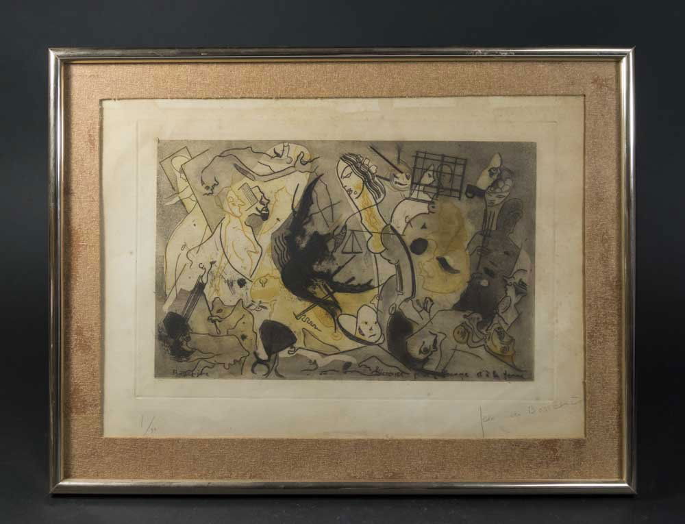 Jean De Bosschère, "L'Ecrevisse Pense..." (1 of 7)