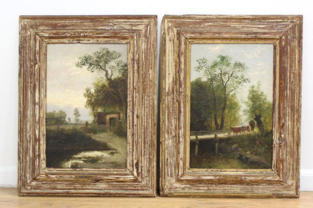 Theodore Paier, Pair Rural Landscapes (1 of 10)