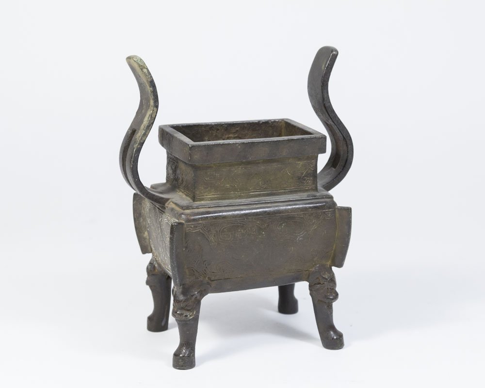 Chinese Archaic Style Bronze Censer (1 of 3)