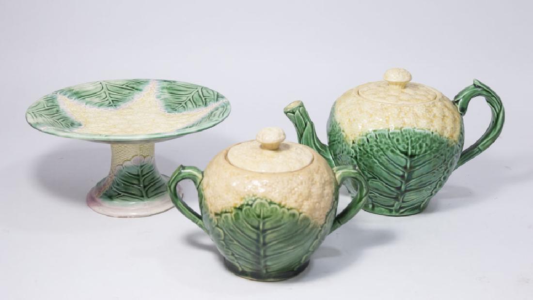3 Etruscan Majolica Pieces (1 of 5)