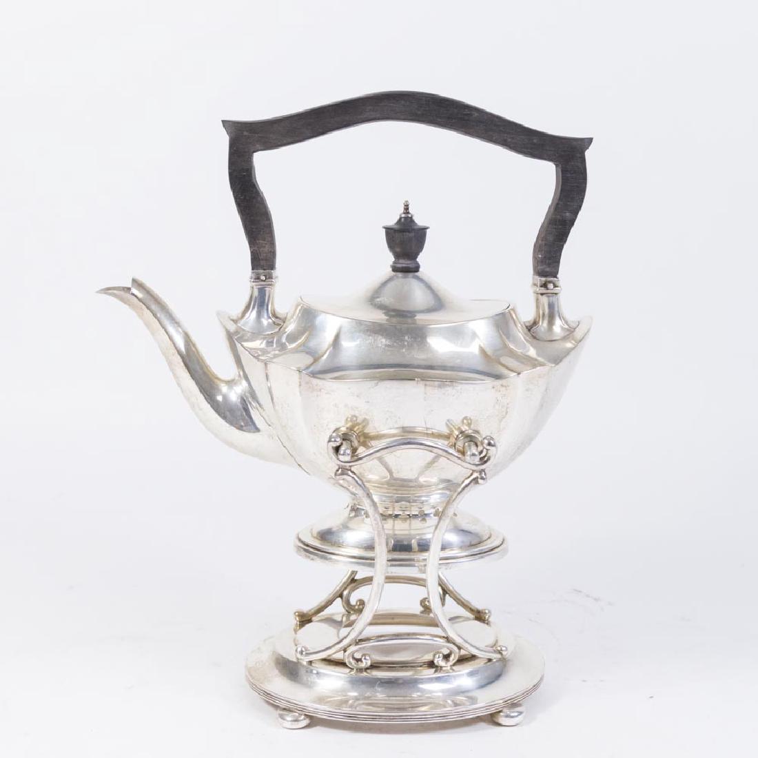 Gorham Sterling Silver Teapot on Stand (1 of 6)