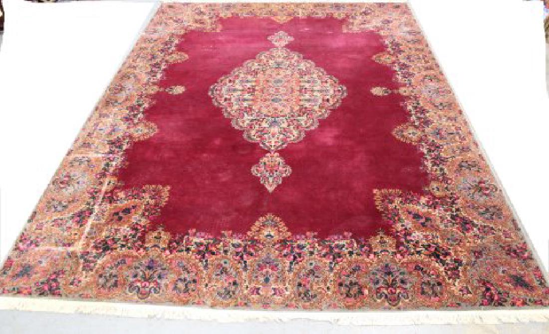 Karastan Red Center Medallion Rug/Carpet (1 of 6)