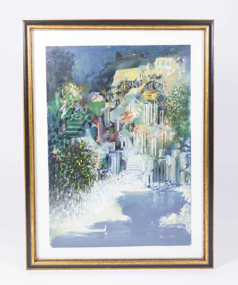 Ljuba Popovic, Surrealist Landscape (1 of 6)