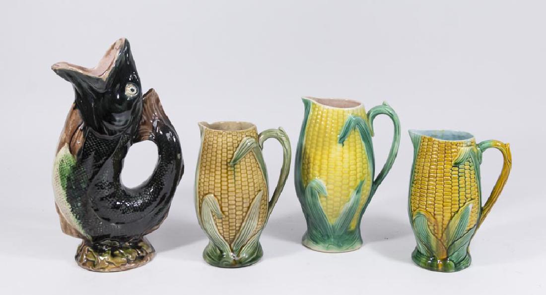 4 Pieces of Majolica (1 of 7)