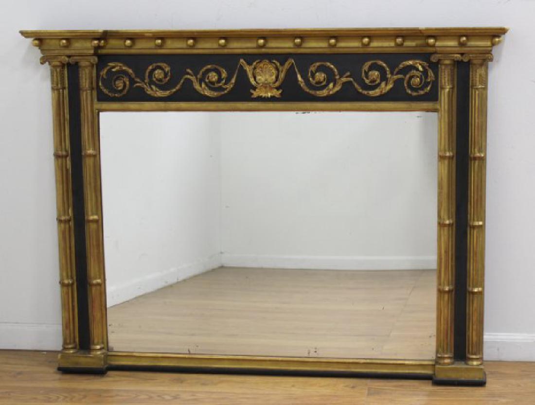 Regency Style Overmantel Mirror (1 of 1)