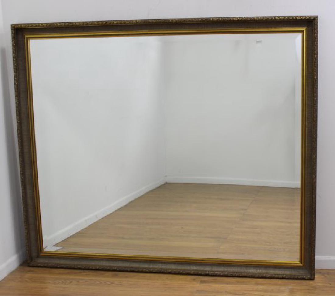 Giltwood Bevelled Mirror (1 of 1)