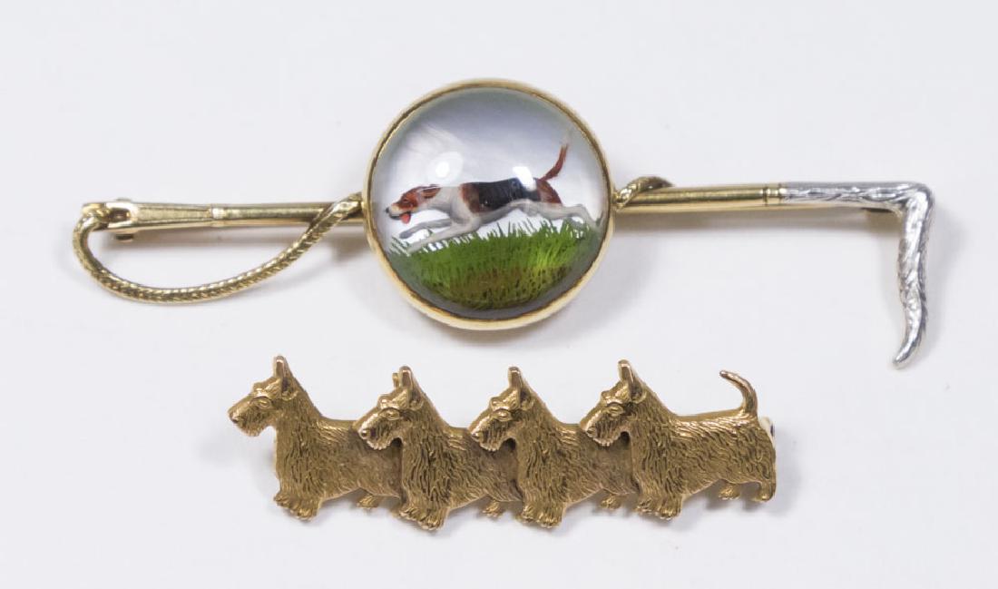 2 Gold Pins (1 of 4)