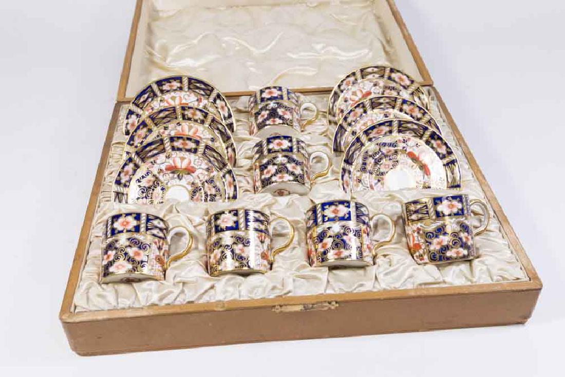 Royal Crown Derby Porcelain Cups & Saucers (1 of 5)