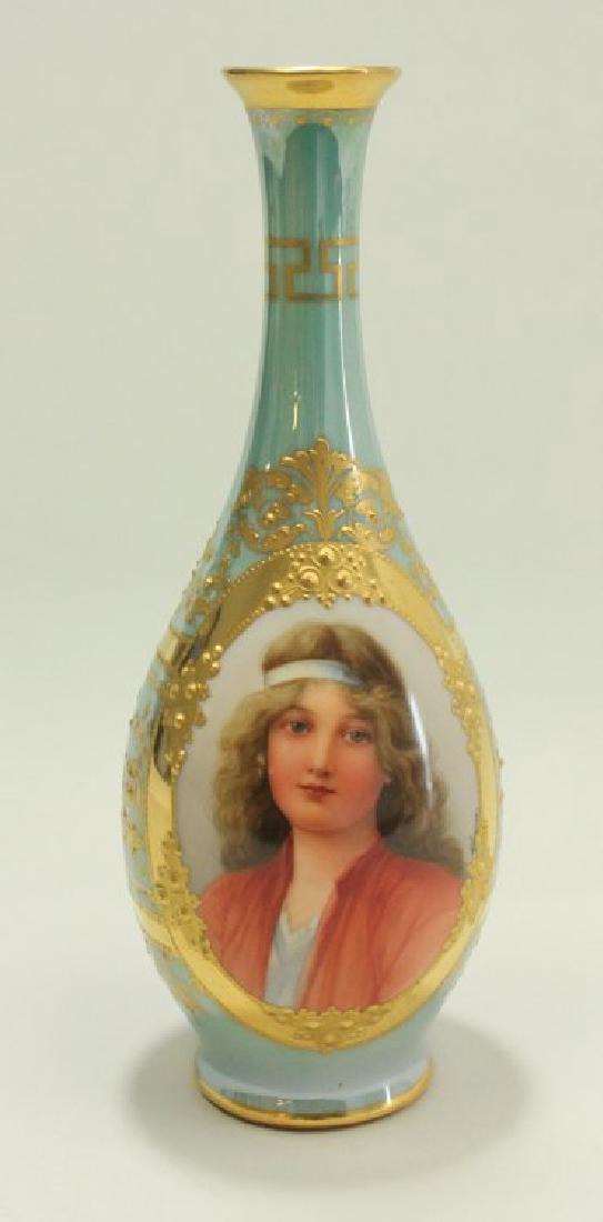 Royal Vienna Porcelain Portrait Cabinet Vase (1 of 5)