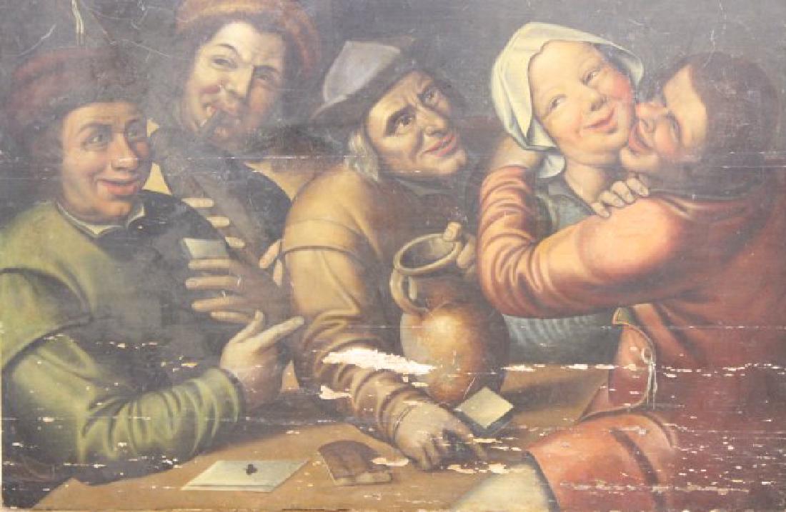 Tavern Scene, Dutch Old Master Style (1 of 3)