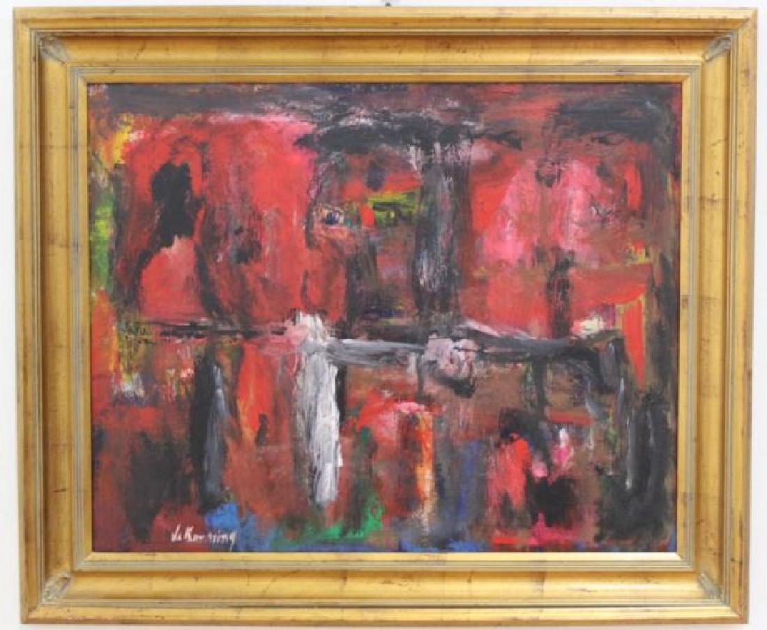 :After Willem de Kooning, Abstract (1 of 4)