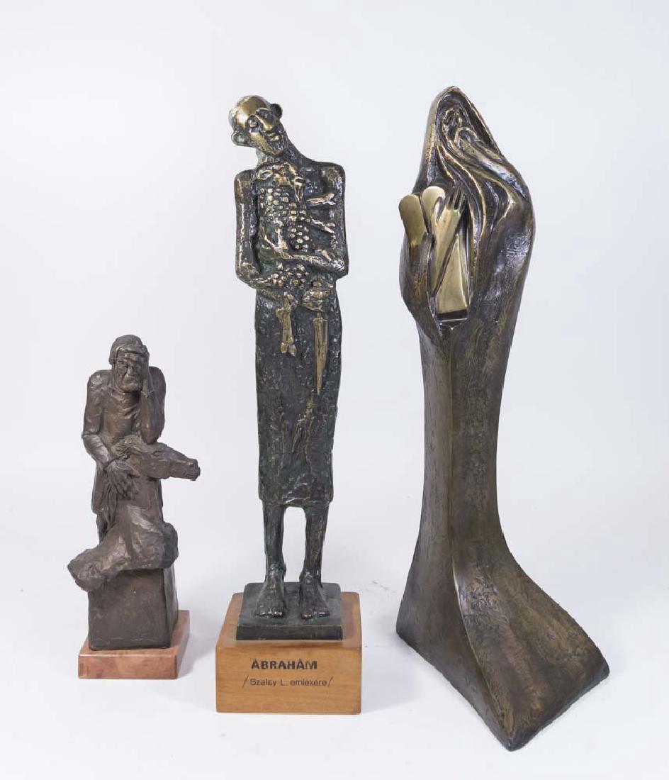 3 Modern Bronze Sculptures (1 of 9)