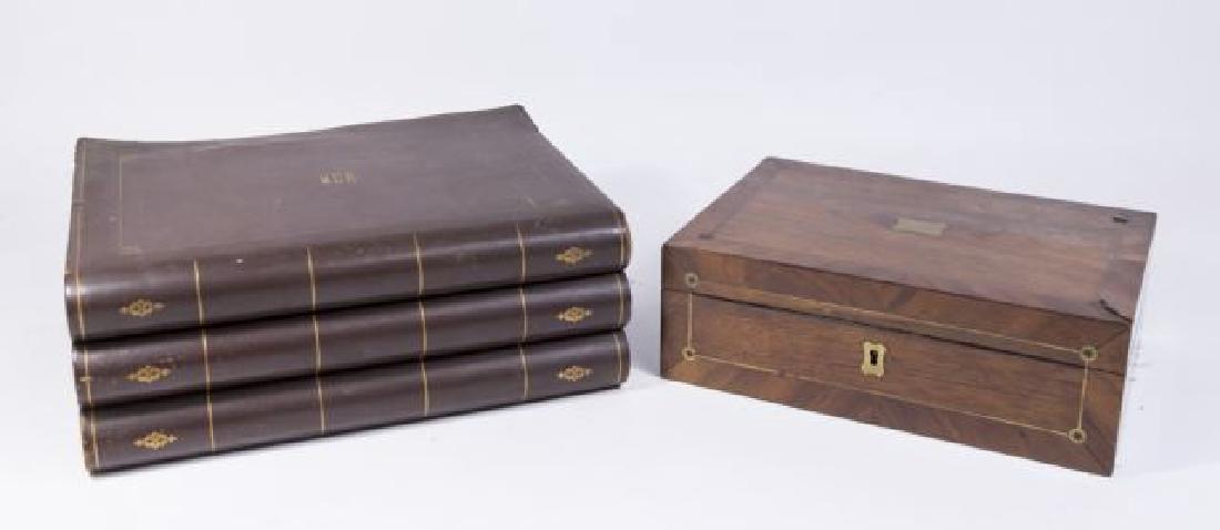 :Game Set & Victorian Rosewood Lap Desk (1 of 8)