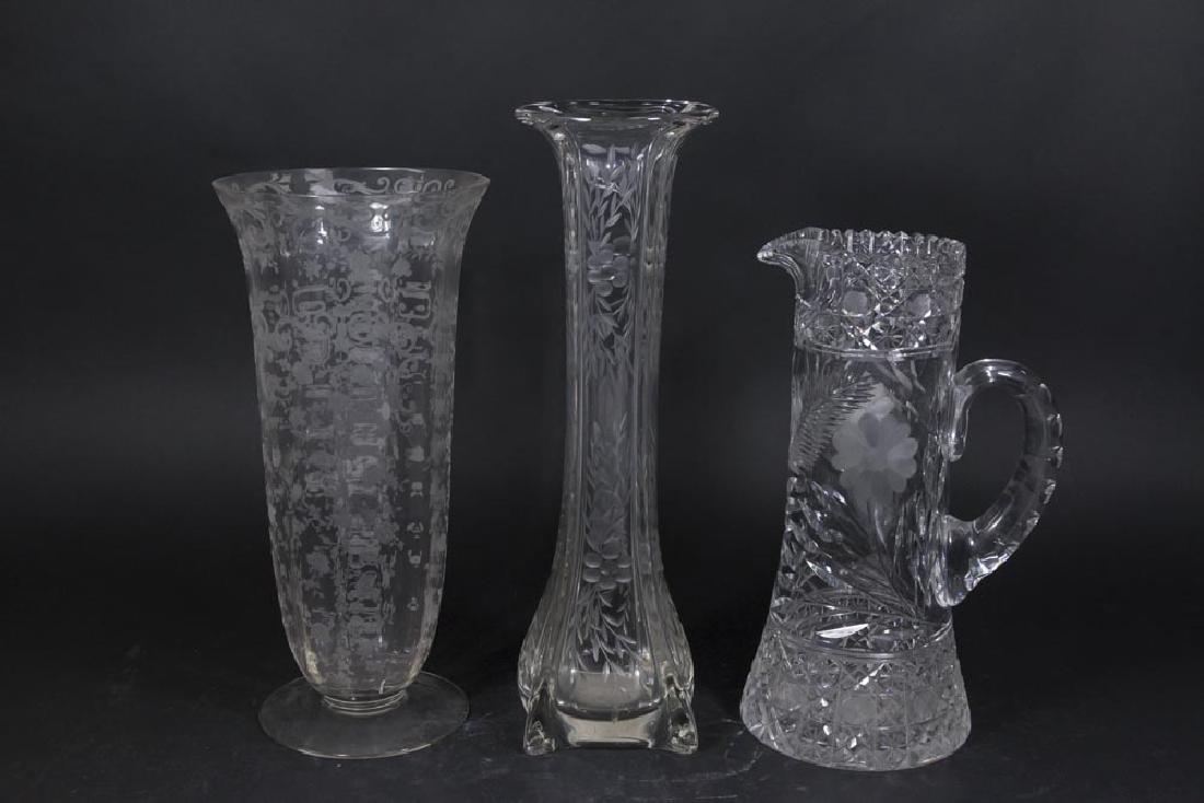 Lot 3 Glass Pieces (1 of 5)