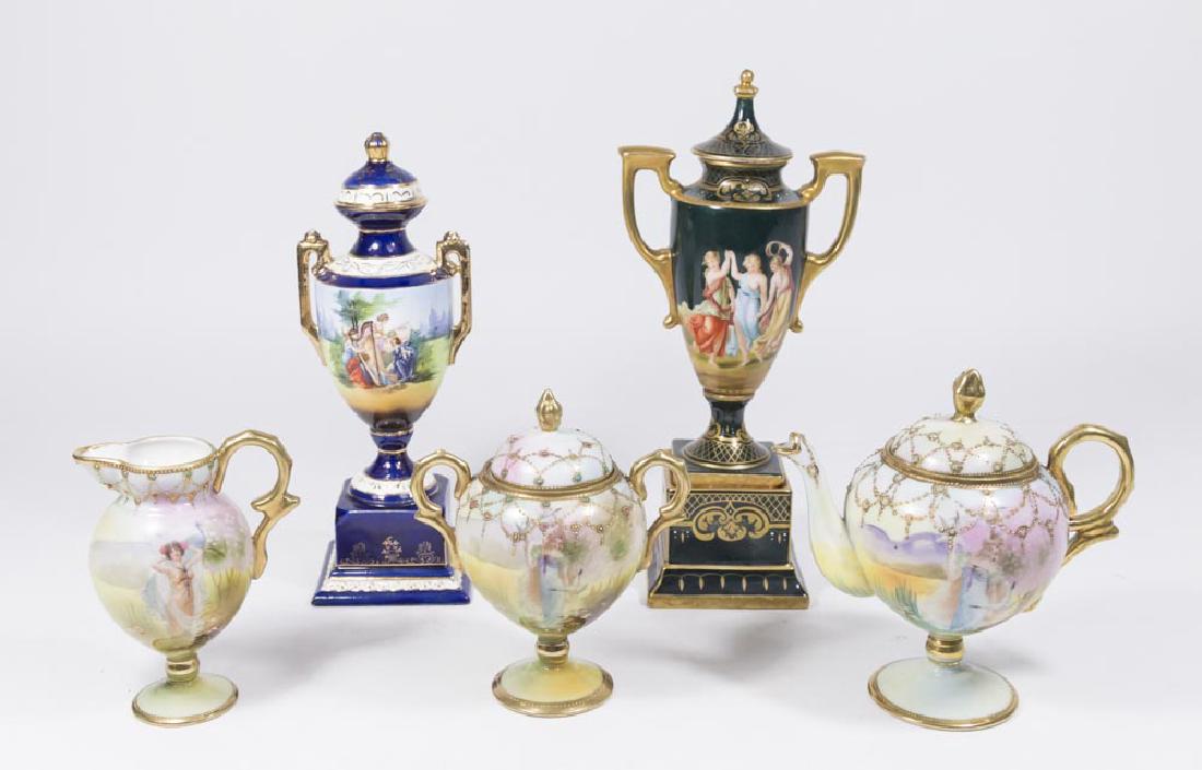 5 Assorted Miniatures Porcelain Pieces (1 of 8)