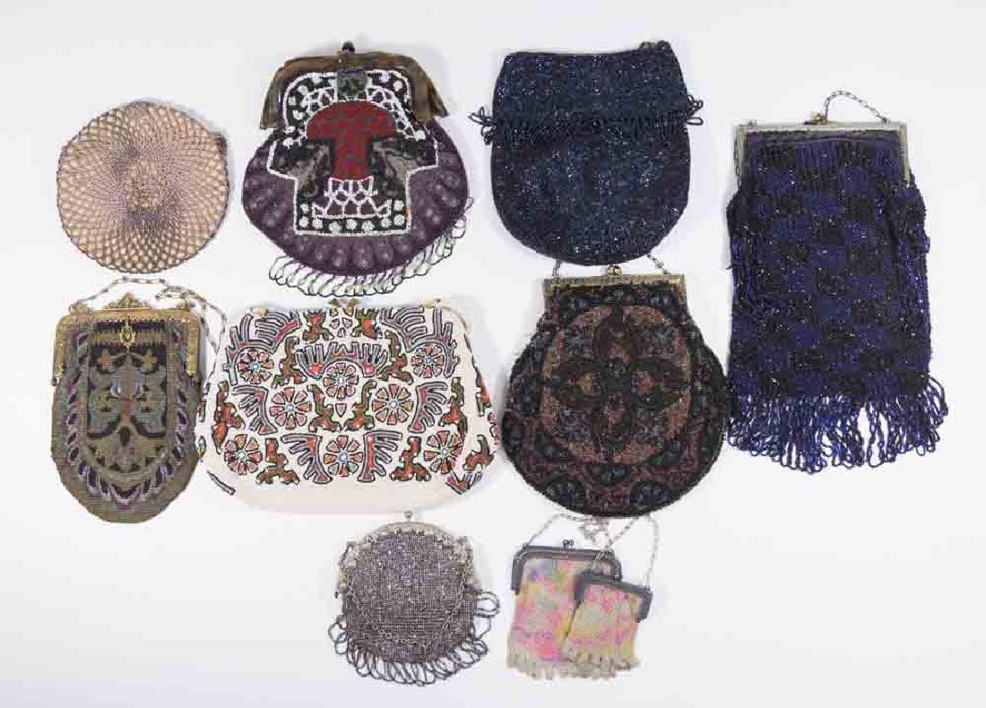 Group Lot of Vintage Beaded & Mesh Bags (1 of 6)