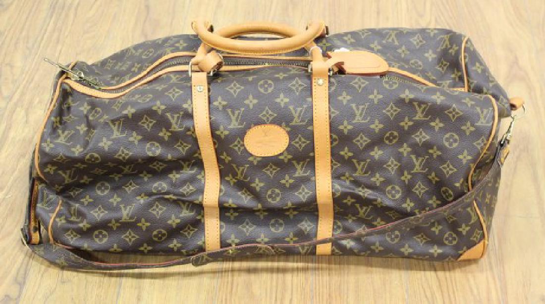 Louis Vuitton Monogram Keepall 60 Bandolière Bag (1 of 4)