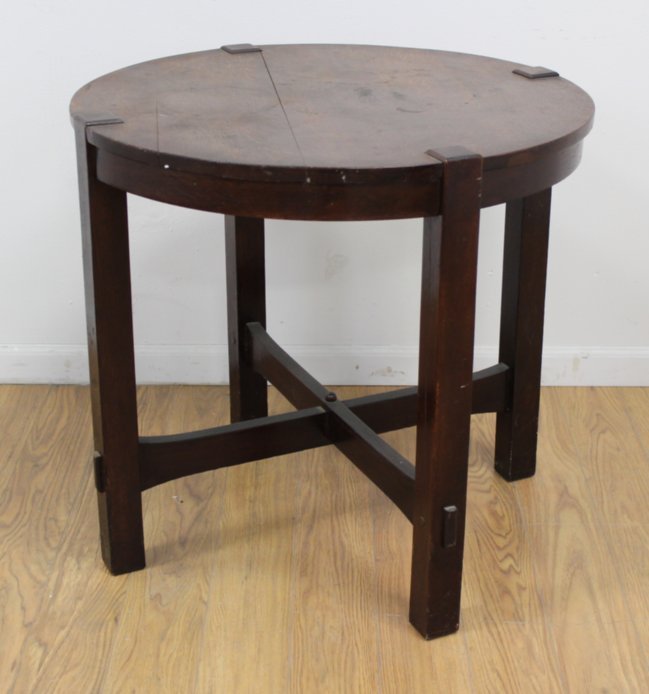 Mission Oak Lamp Table (1 of 3)