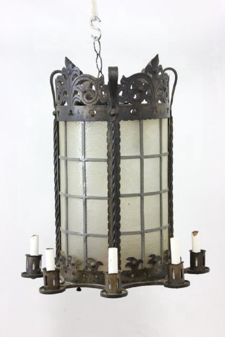 Baroque Style Brass 9-Light Hall Lantern (1 of 5)