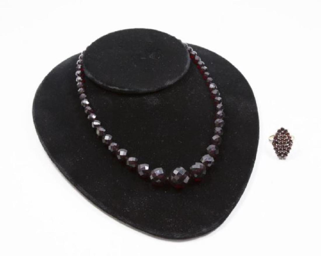 :Garnet Choker & Ring (1 of 3)