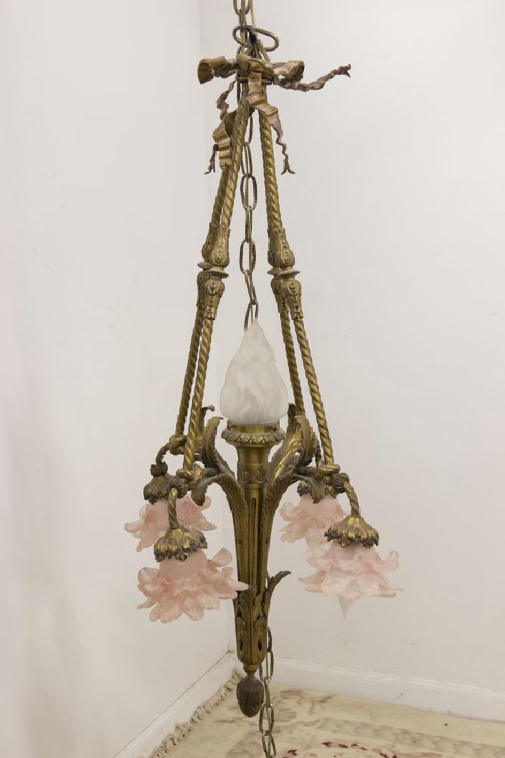 5-Light Bronze French Chandelier (1 of 5)