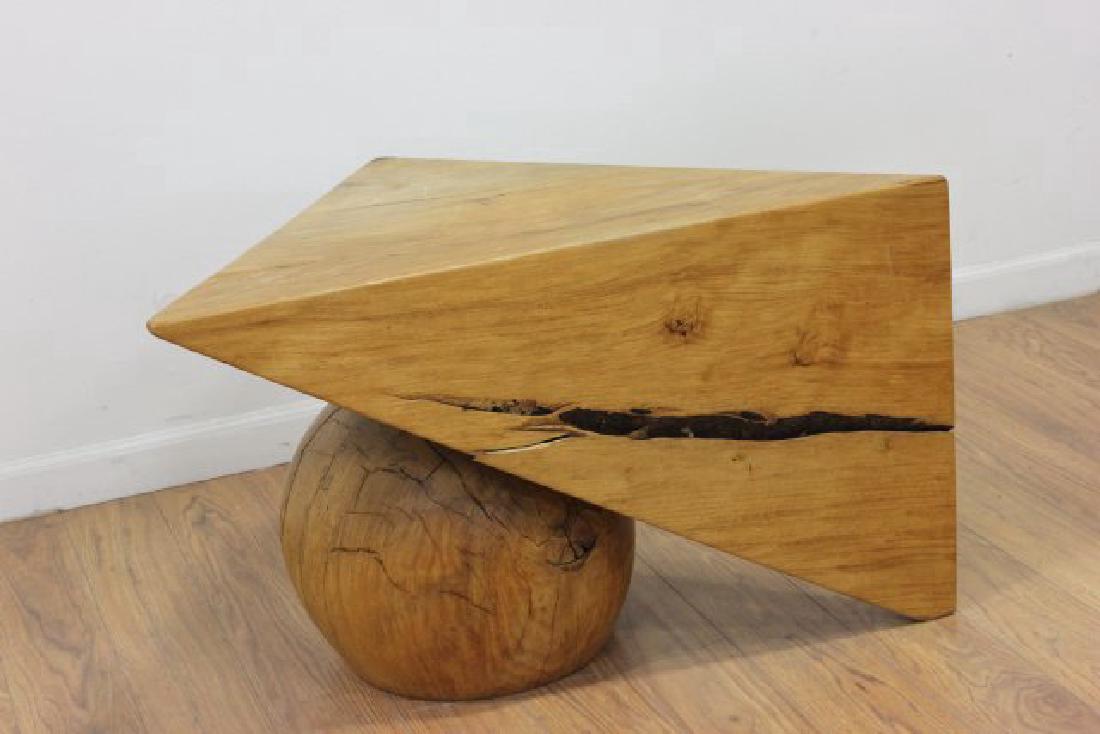 Howard Werner Small Spalted Beech Side Table (1 of 3)