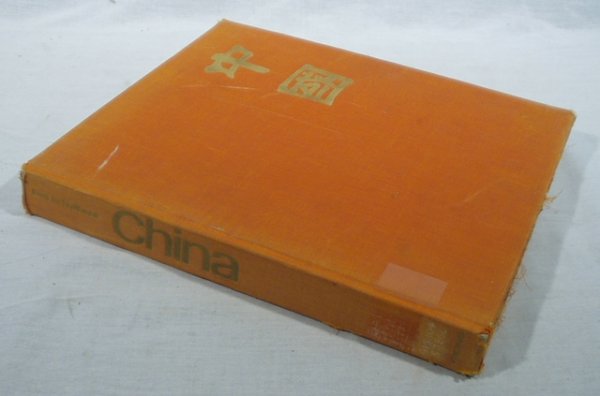 Schulthess CHINA Photo Essay Travel Landscape Lif: "Title: China Author: Emil Schulthess Publisher: Viking Printing Year: 1966 Condition/Details: Original orange cloth binding with gilt stamping on cover and spine. 1st U.S. edition. The